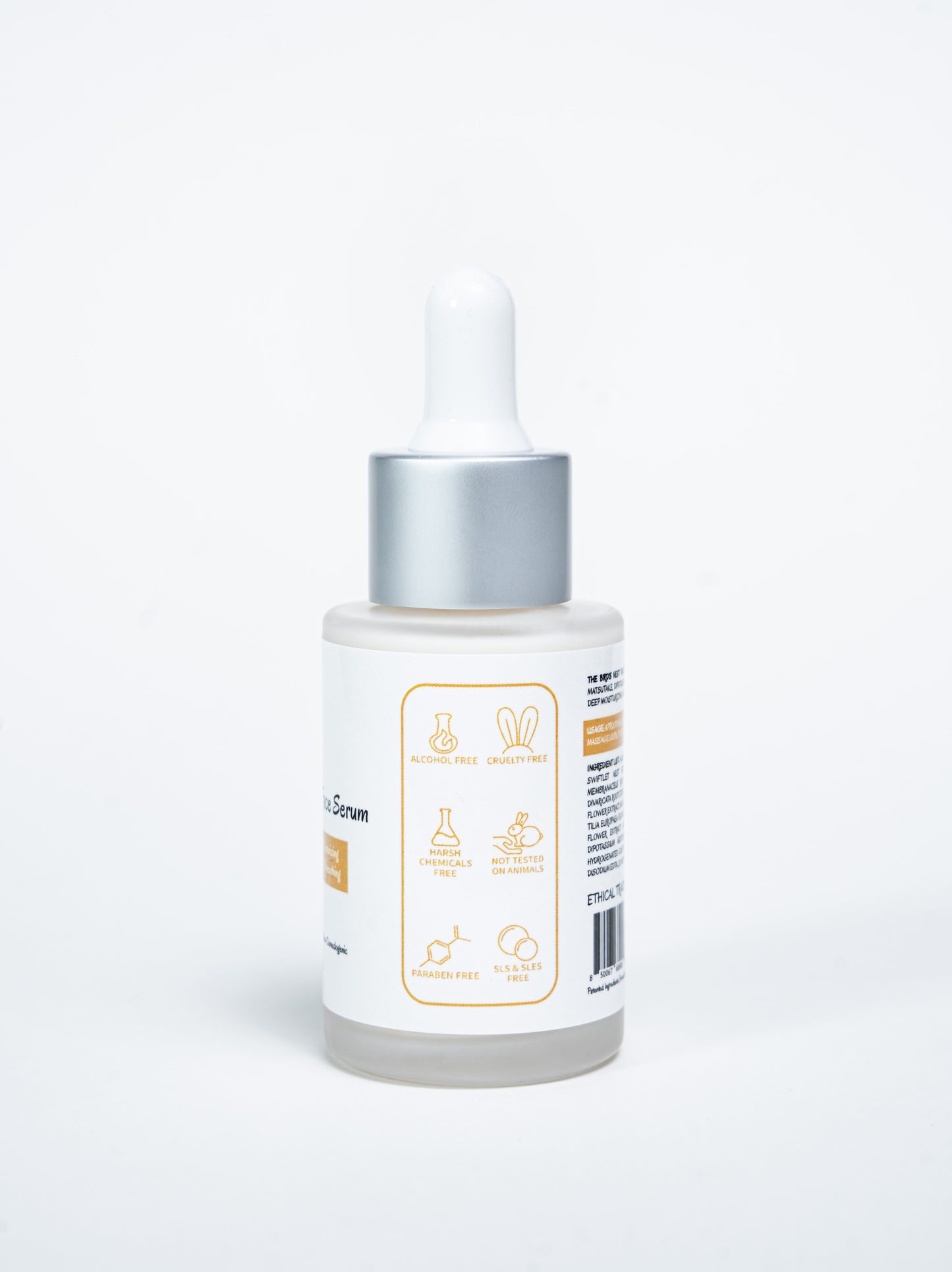 The Bird's Nest Face Serum Label
