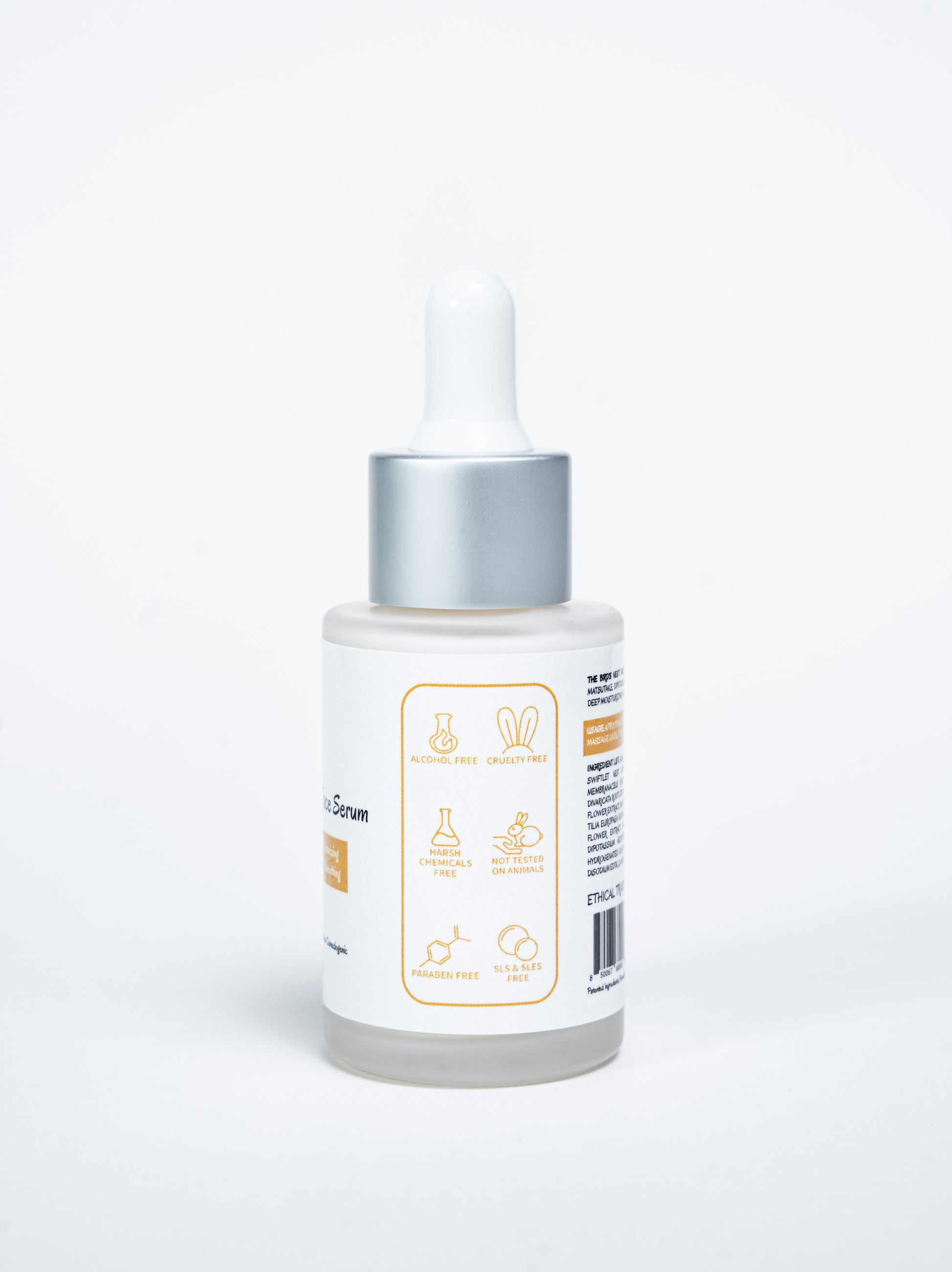 The Bird's Nest Face Serum Label