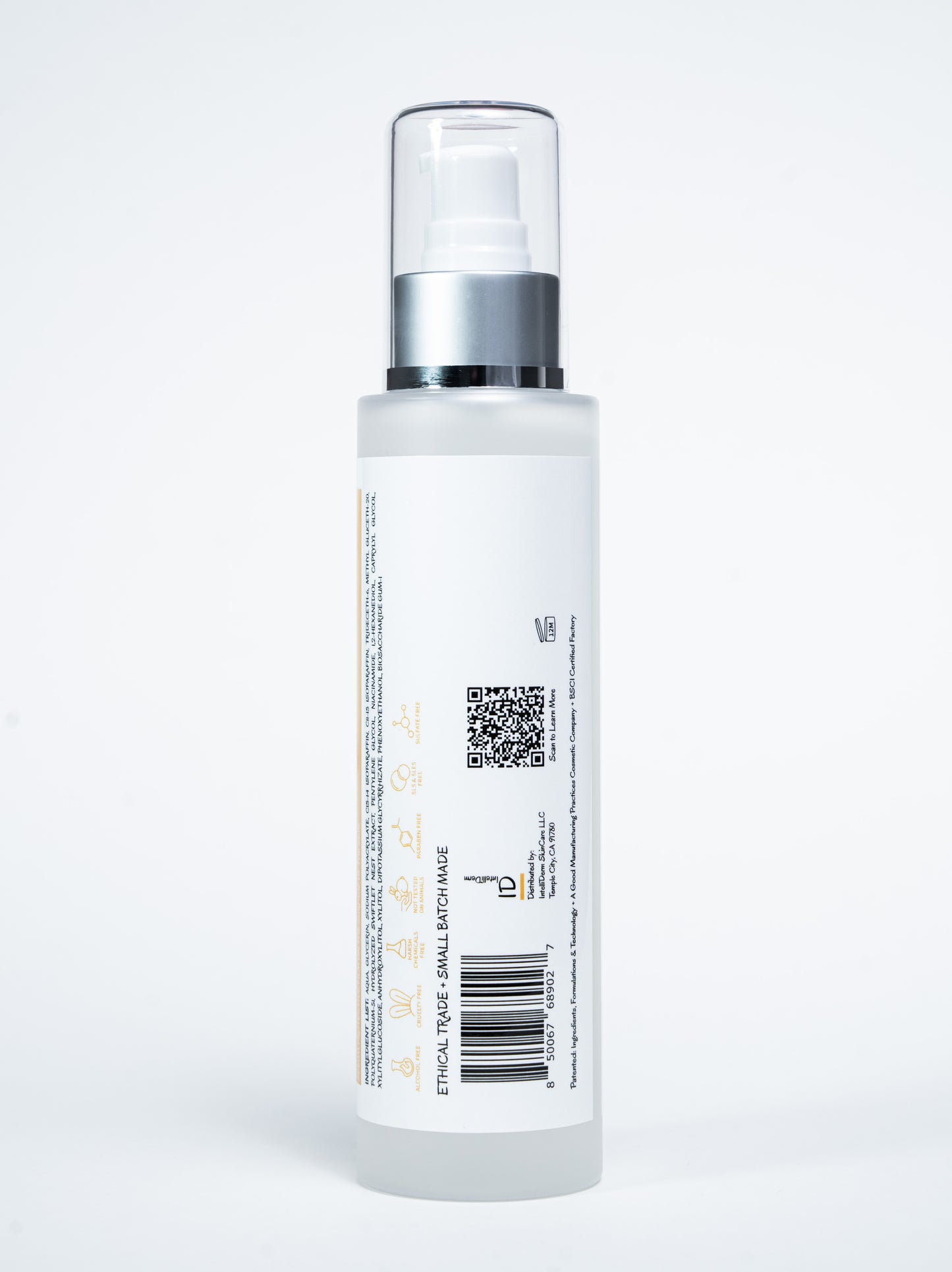 The Bird's Nest Moisturizer Label