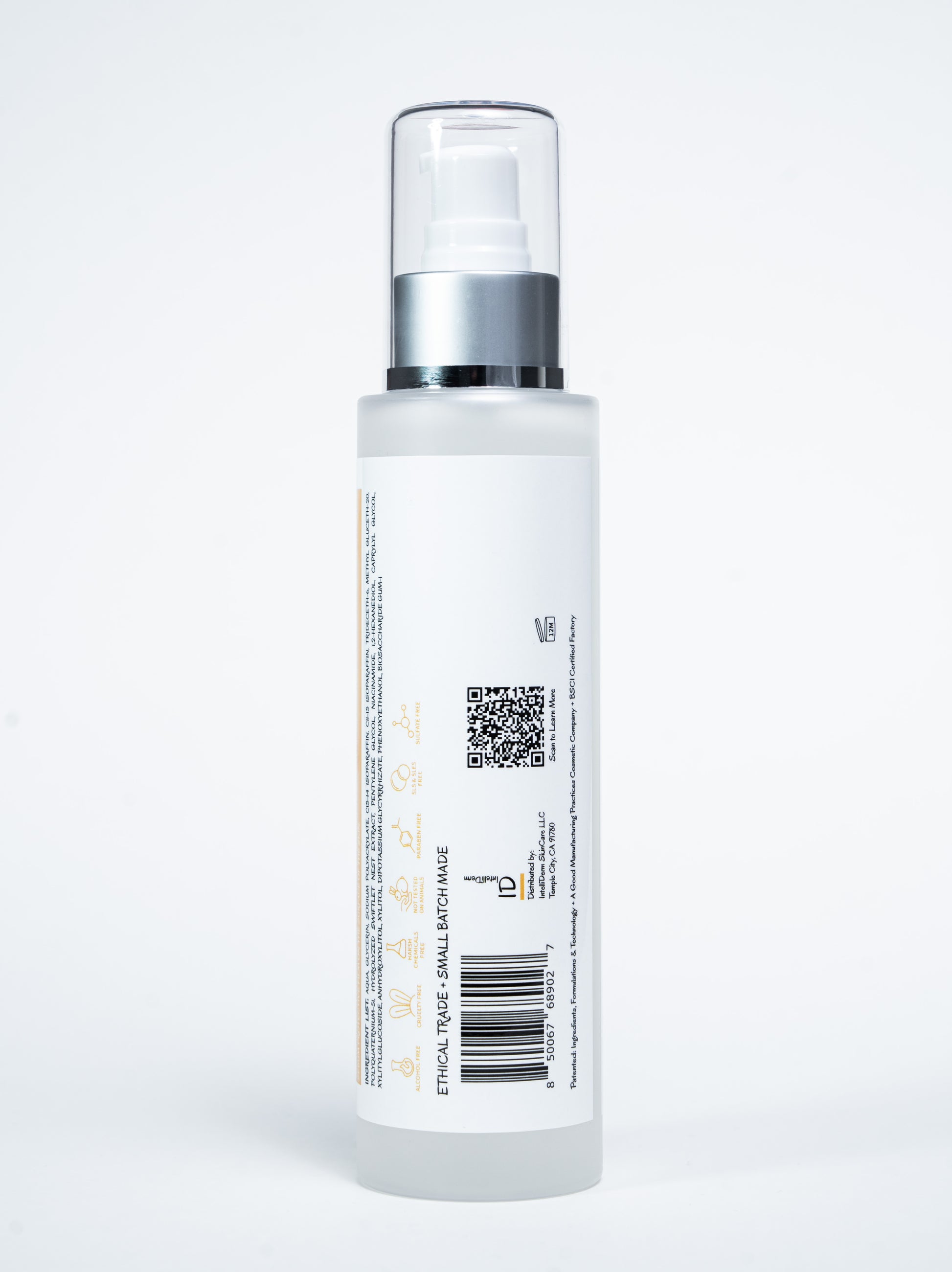 The Bird's Nest Moisturizer Label